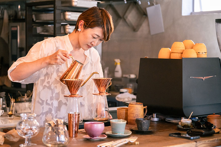 素材のよい高品質な豆にこだわり、トップクオリティのスペシャルティコーヒーだけを扱っている。