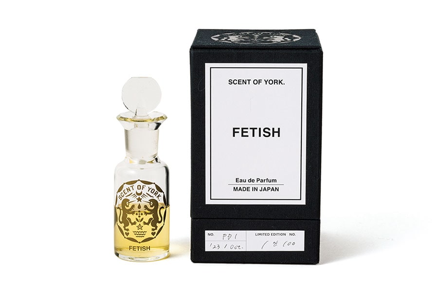 ボタニカルパフューム 37.5mL　FETISH 33,000円／SCENT OF YORK.