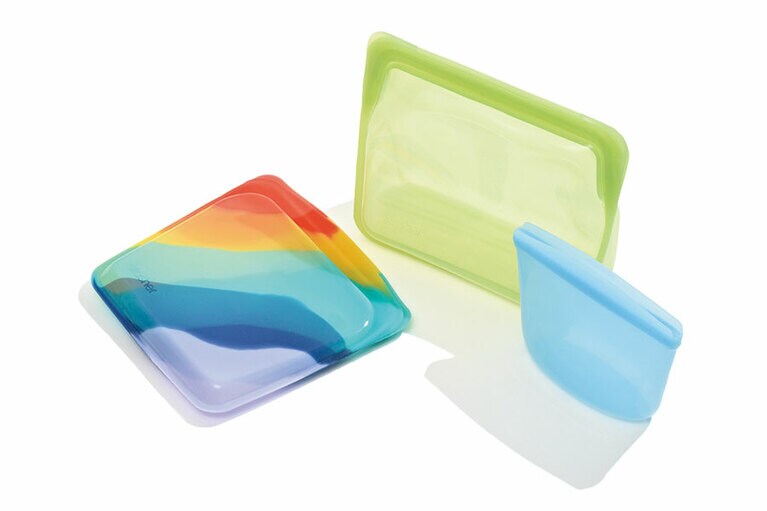 （左）EZサンドイッチ 1,760円、（中）スタンドアップミディアム 2,530円、（右）ボウルSSサイズ 1,760円／スタッシャー（ボーテ福原）