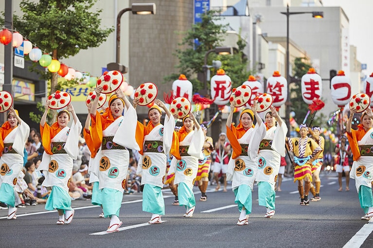 山形花笠まつり。