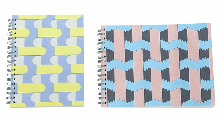 （左）ノートSサイズ12,000W、（右）ノートMサイズ14,000W／MILLIMETER MILLIGRAM