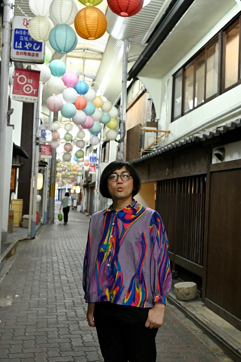 松原タニシ氏。