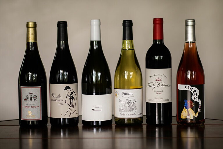 「原山農園きふたと」「ファンキー・シャトー」「テール ド シエル」など完売ワインに出合えるかも。長野県産ワインはボトル 4,500円～。