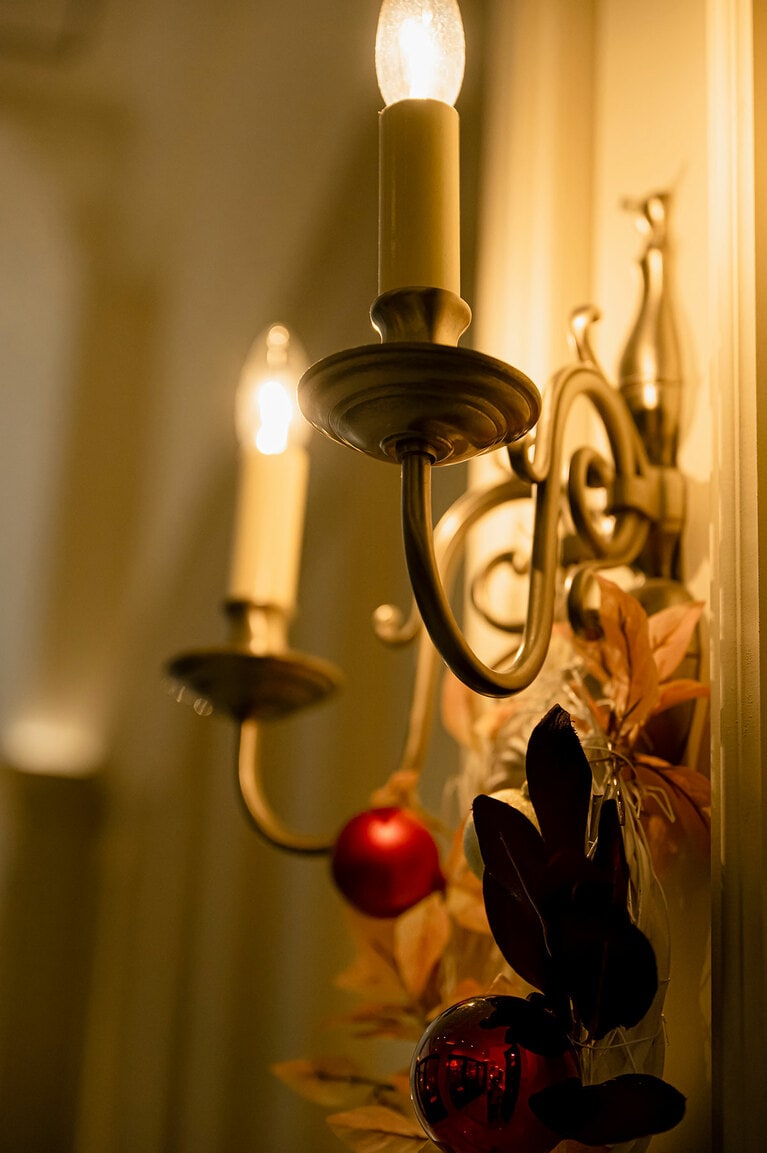 東京ステーションホテルのクリスマスツリー。