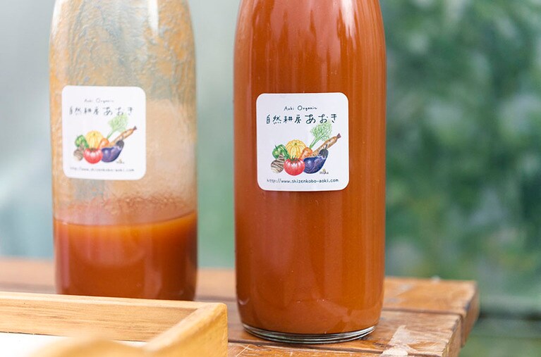 トマトジュースはふるさと納税の返礼品にもなっている。