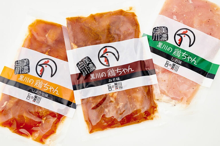 黒川の鶏ちゃん三昧 300g×3袋 1,200円／旨々工房黒川