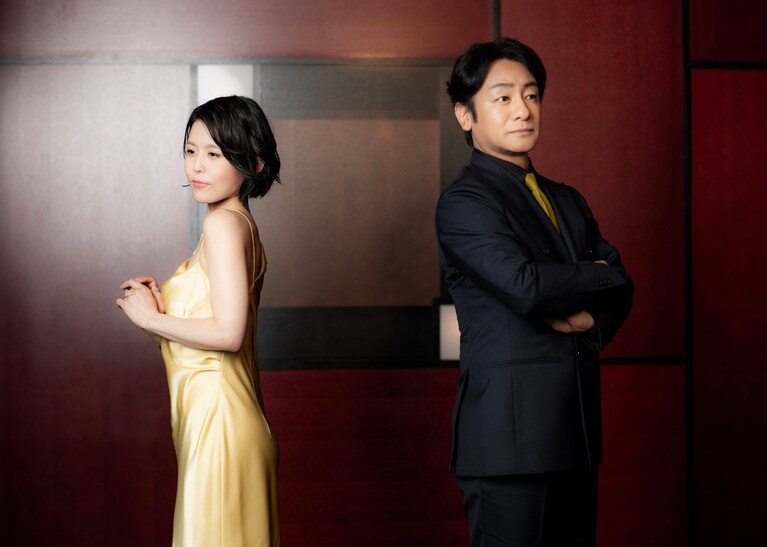 沢城みゆきさんと片岡愛之助さん。