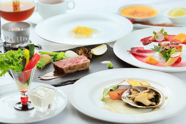 ディナーコースのイメージ。