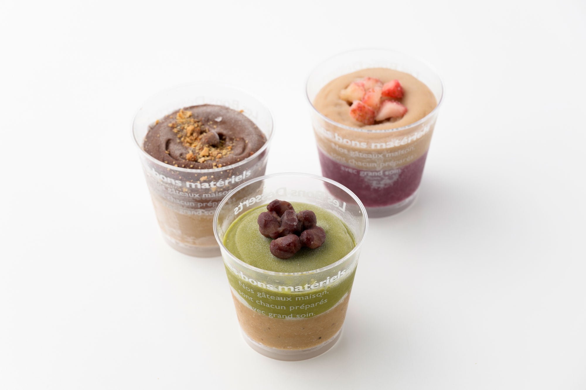 オーツDUE 各810円（150ml）／無添加ジェラート専門店うるまジェラート