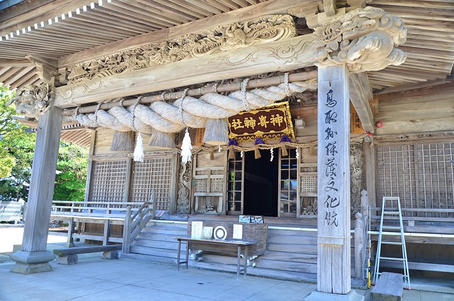 神﨑神社。🄫鳥取県観光連盟