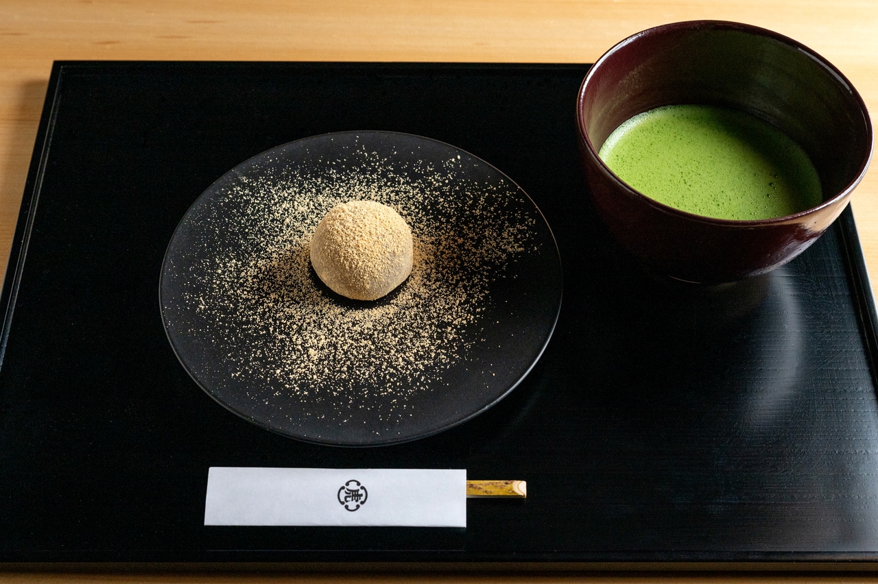抹茶と合わせて。