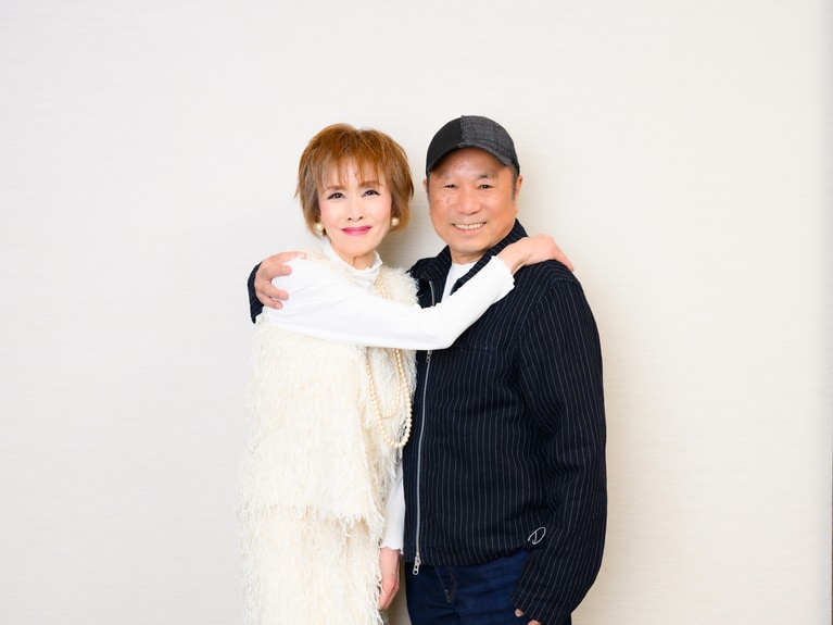 小柳ルミ子さんと近田春夫さん。
