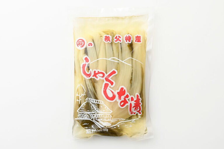 石川漬物 しゃくしな漬 408円(300g)／ザ・ガーデン自由が丘