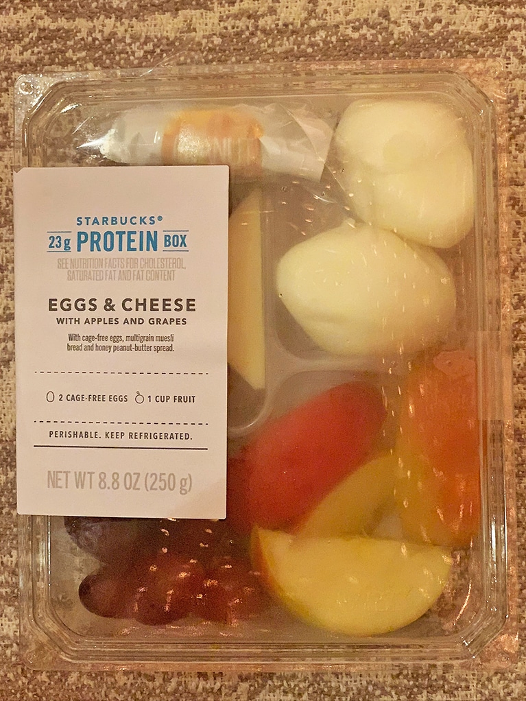 ハワイのスターバックスで買えるランチボックス「Protein Box(プロテイン ボックス)」。