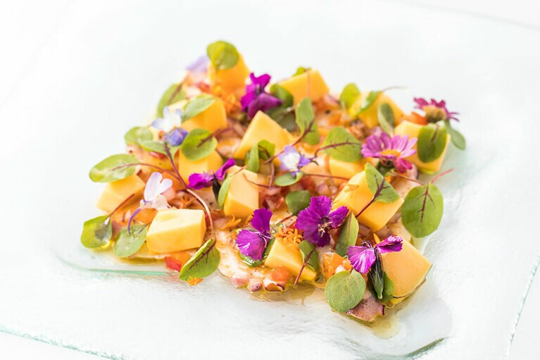 カルパッチョ・ディ・ポルポ 22ドル。