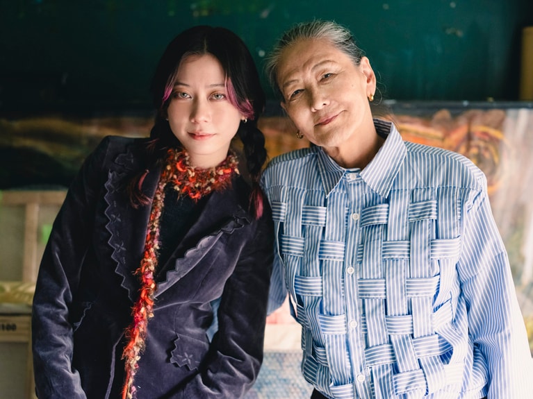 SUMIREさん（左）、浅野順子さん（右）