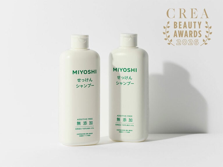 【桂 二葉さんの人生ベスコス】せっけんシャンプー 350mL 748円／ミヨシ石鹸