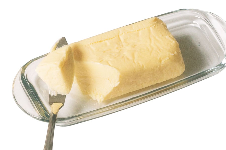 ミルクの恵バター〈100g〉500円／チーズ工房 白糠酪恵舎