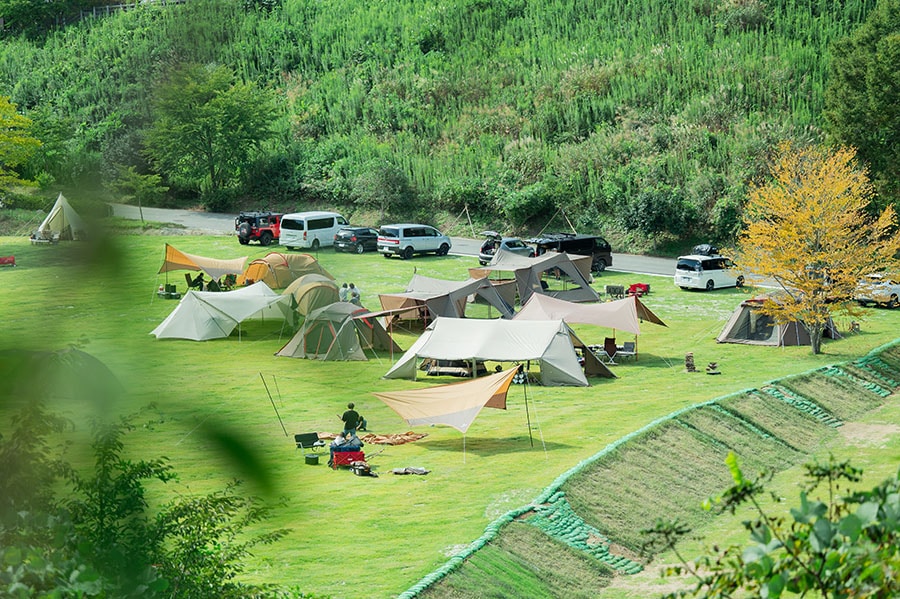 9月23日にオープンした「スノーピーク陸前高田キャンプフィールド」はスノーピークの直営としては北東北初となるキャンプ場。