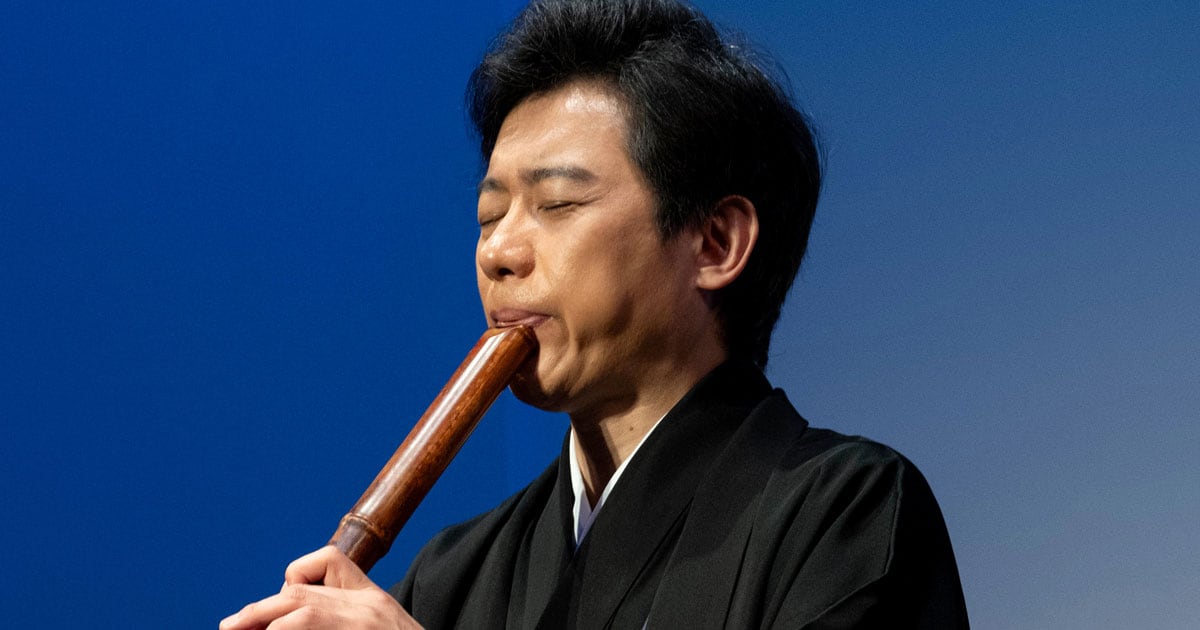 尺八演奏家・藤原道山がたどった25年「いつかそれが新しい“古典”になっ