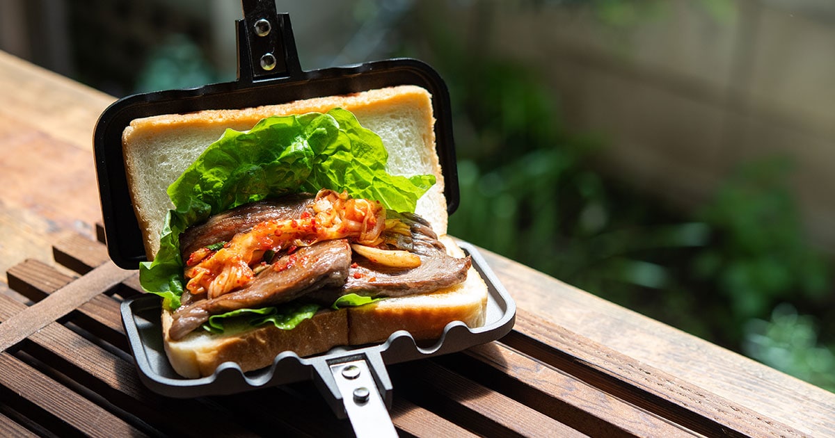 ホットサンドソロがあれば簡単 主食からおやつまでお手軽レシピ集