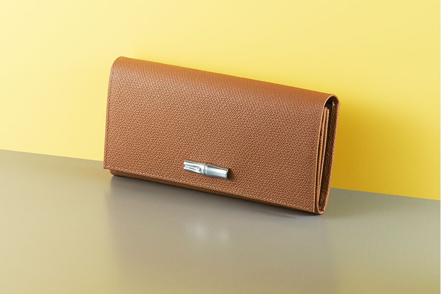 CELINE(セリーヌ) 2つ折り財布 ミディアム ストラップウォレット ぺ  