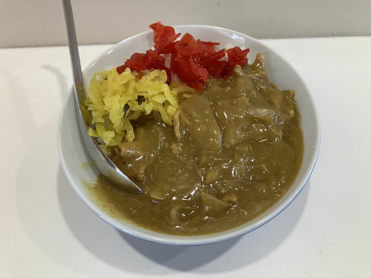 「ミニカレーライス」も出汁感たっぷり