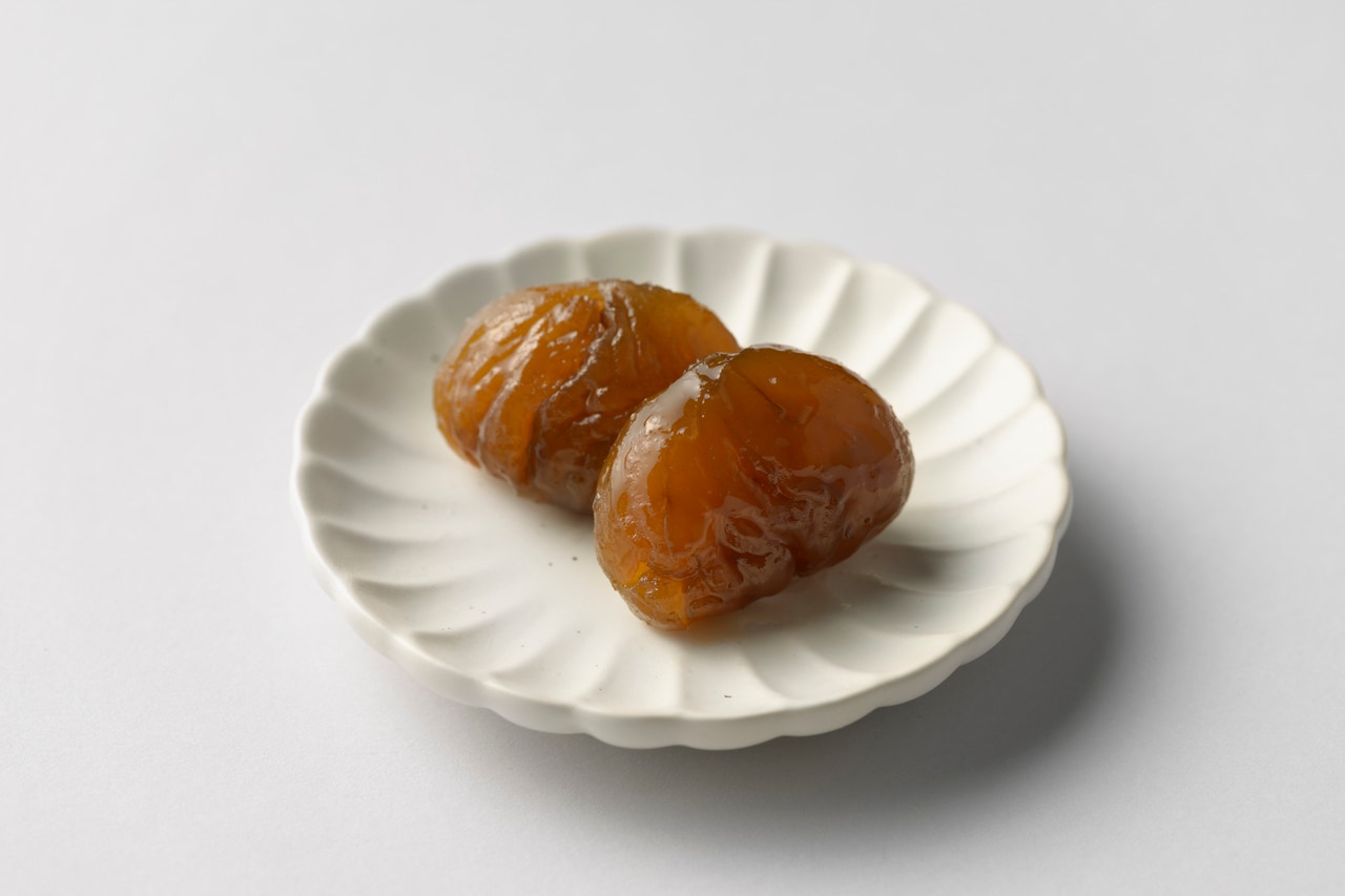 イタリア産の大粒の栗を使用。上品な甘さで、しっとり柔らかな口当たり。