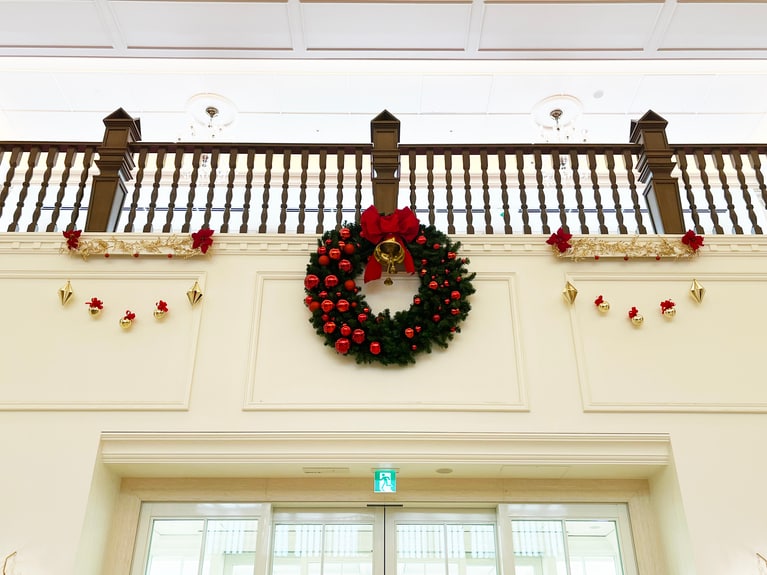 あちこちに装飾が。