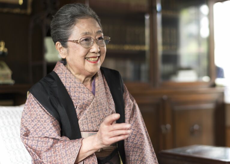佐藤愛子さん　©文藝春秋