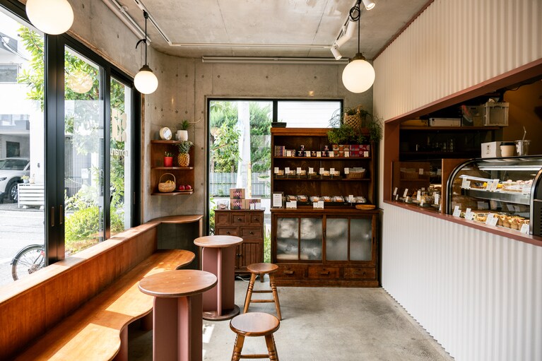 居心地のいい店内。