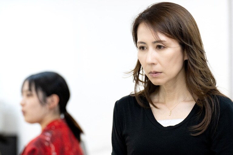 『フェードラ-炎の中で-』稽古場より