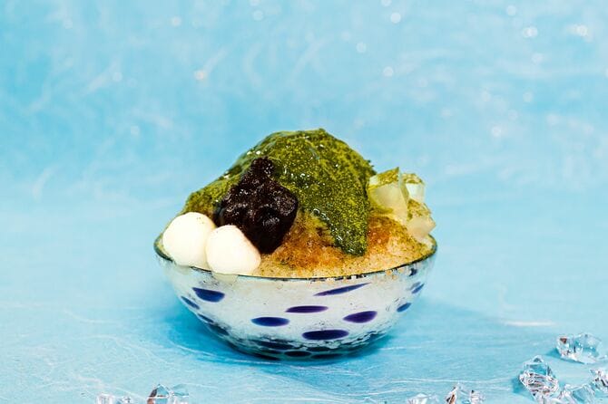 土佐和ハーブかき氷」がOMO7高知に登場！生姜、山椒、大葉など目にも舌