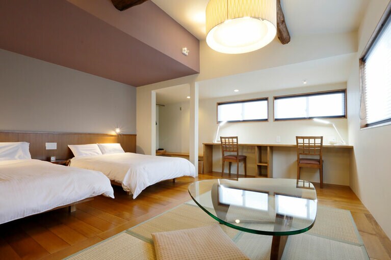 サリーガーデンの宿 湯治柳屋［大分／別府 鉄輪温泉］ネスト客室。
