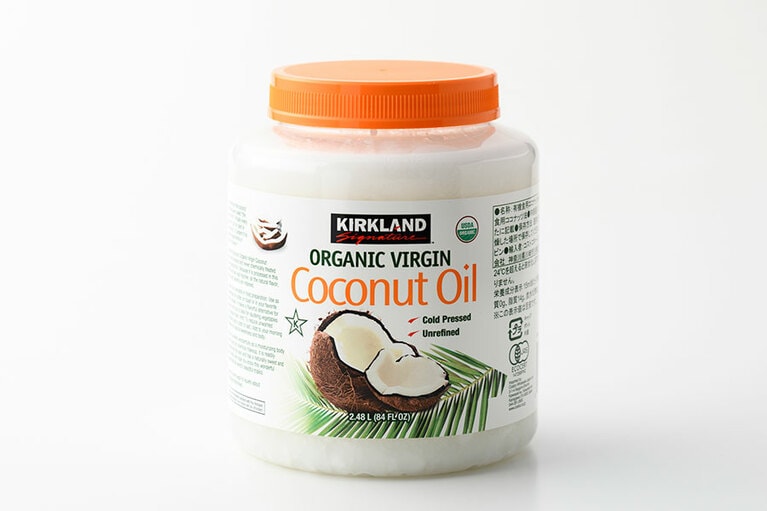 KIRKLAND SIGNATURE「オーガニックココナッツオイル」1,757円(2,285g)。