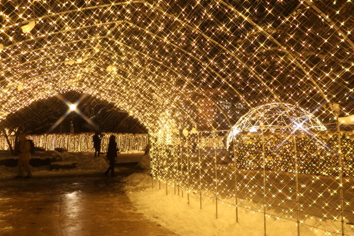 もりおかイルミネーションブライト。