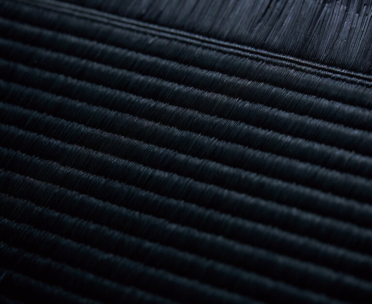 漆黒の畳は海外からのオーダーも多い。