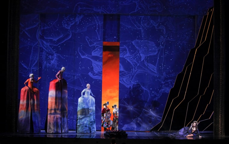 第6作として4月上映予定の『ナクソス島のアリアドネ』。©Marty Sohl/Metropolitan Opera