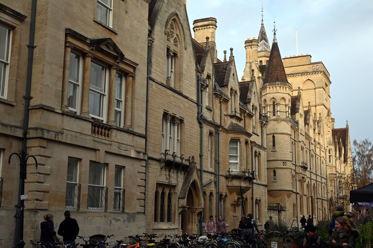 中世から続く学園都市、オックスフォード。