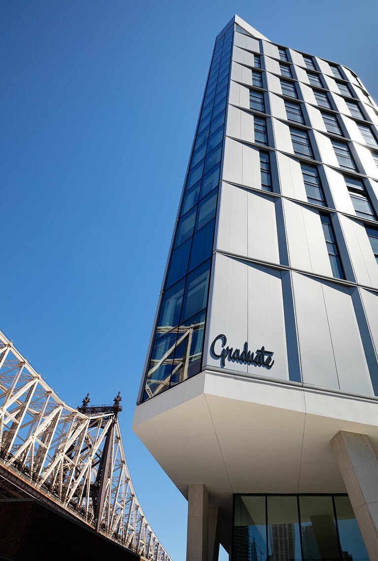 ルーズヴェルト島内にある唯一のホテルである。