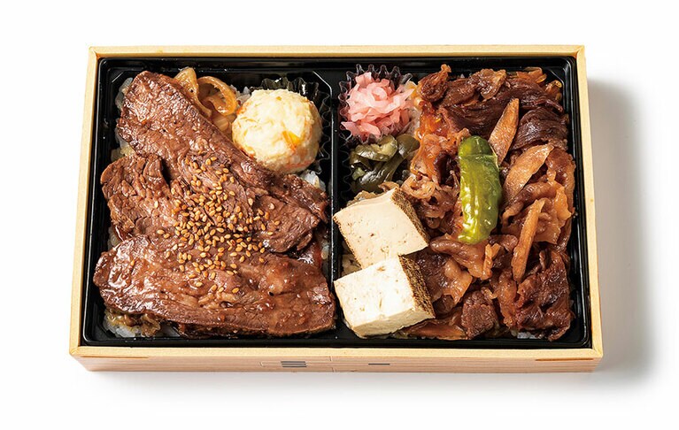 第7位 牛肉グリル＆すき焼き重 1,680円／RF1・いとはん(グランスタ)