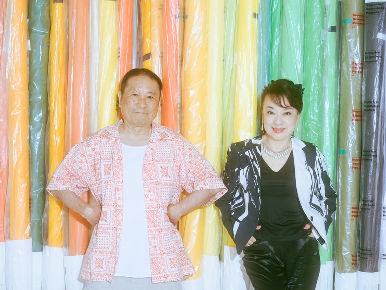 左：近田春夫さん、右：ジュディ・オングさん。