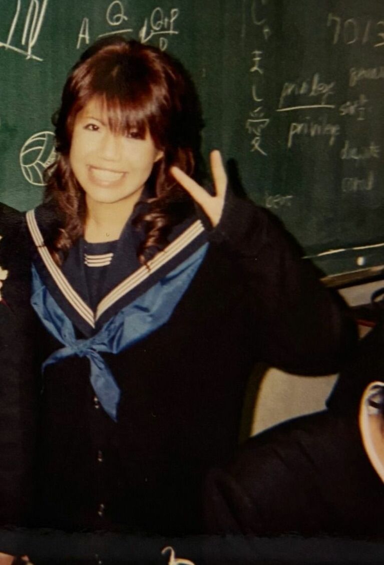 高校生の卒業式（本人提供）