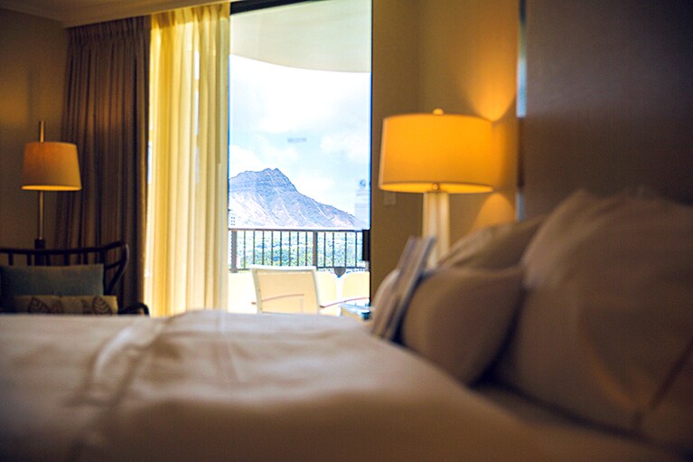 心にしみる眺めのタワー・オーシャンルーム。