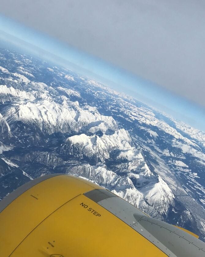 アルプス山脈。