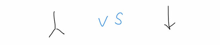 左右どちらが長いでしょうか？