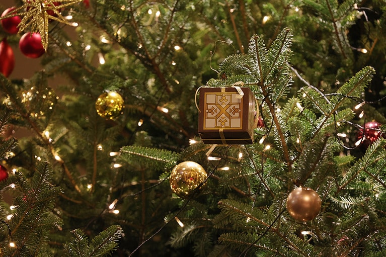 ライトモチーフのオーナメント。