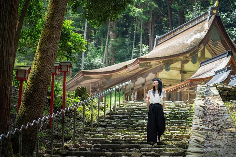 多くのゲストが体験する「比叡山やくばらい散歩」。2019年9月1日(日)～11月30日(土)には、身を清めてから本格的に厄払い体験ができる「比叡山やくばらい散歩・秋」も登場。