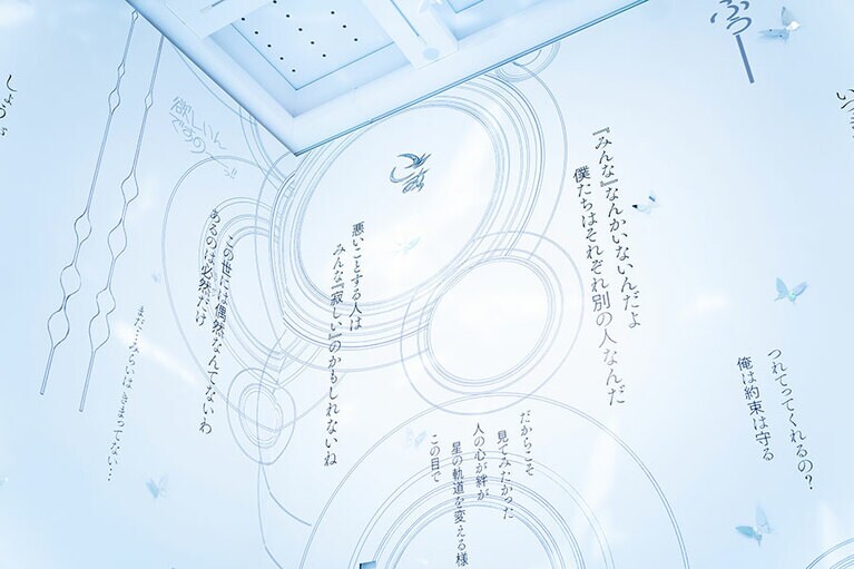 「CLAMP展」国立新美術館　2024年　展示風景。©CLAMP・ShigatsuTsuitachi CO.,LTD. ©C,ST/CEP