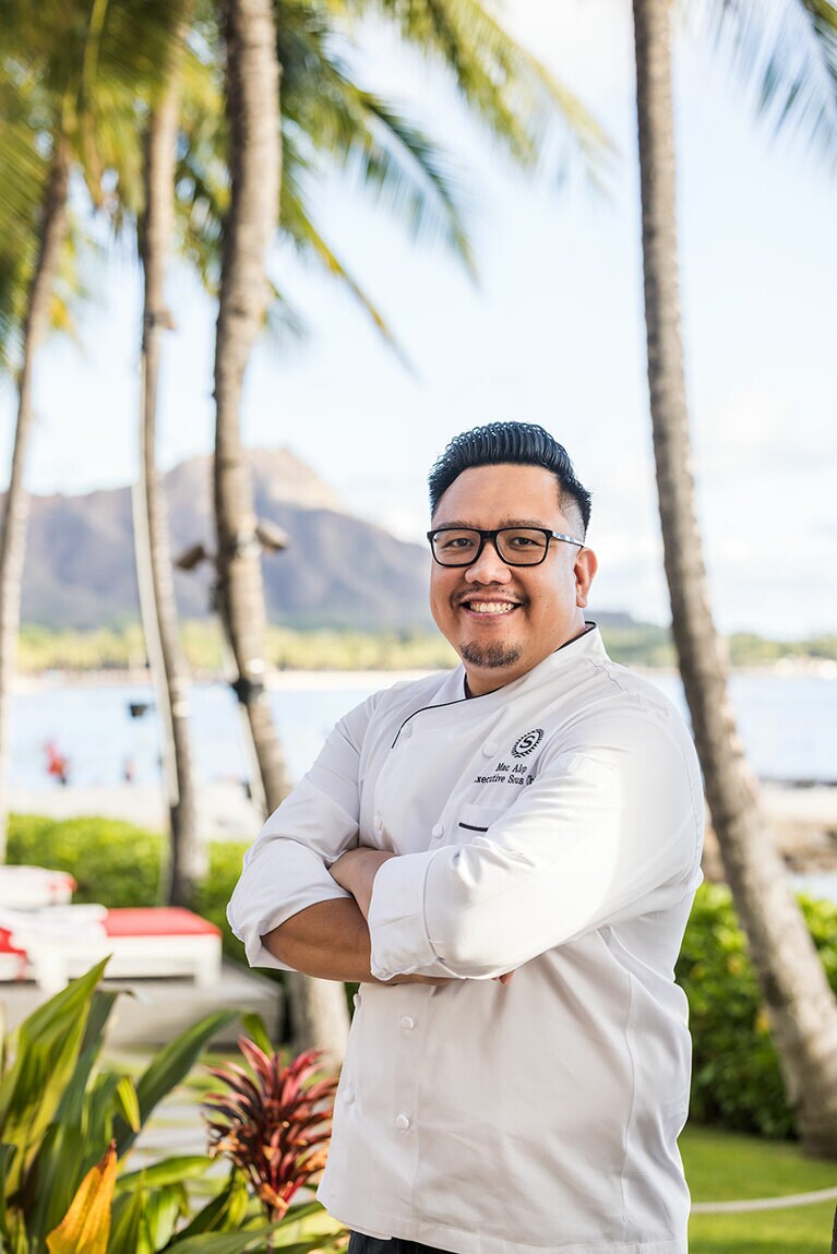 シェフのマック・アロップ氏。